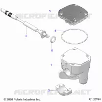 LENKUNG, CONTROLS, THROTTLE ASM. AND CABLE