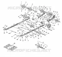 SUSPENSION ASSEMBLY WIDETRAK / 0932064 (4922982298019A)