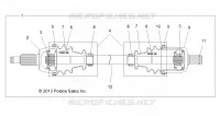 ANTRIEB, FRONT HALF SHAFT