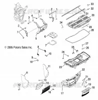 FRONT STORAGE AND BUMPER VORNE