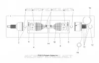 DRIVE TRAIN, DRIVE HINTERWELLE