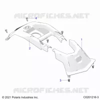 BODY, FRONT COVER