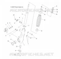 FRONT SUSPENSION STREBE