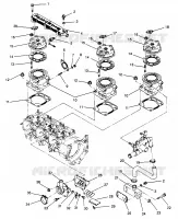 CYLINDER   MANIFOLD ASSEMBLY STORM 0965782, STORM SKS 0965582, EURO STORM (4931593159D001)