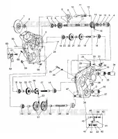 GETRIEBEGEHÄUSE ASSEMBLY WIDETRAK GT / X932061 (4924722472017A)