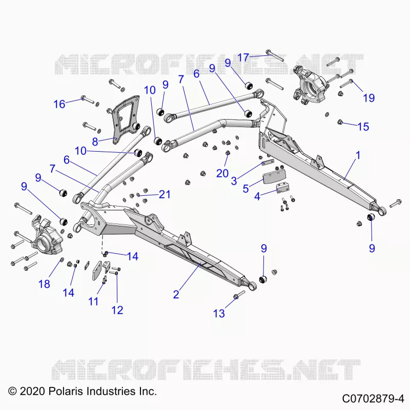 HINTERRADAUFHÃ„NGUNG CONTROL ARMS