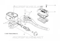 BREMSES, RIGHT HAND MASTER CYLINDER