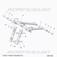 SUSPENSION, FRONT DREHMOMENTARM