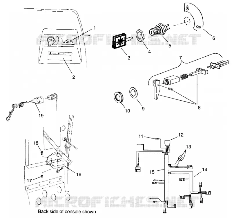 IGNITION   KABELSTRANG XLT LTD 0973756 and EUROPEAN XLT LTD E973756 (4937793779A012)