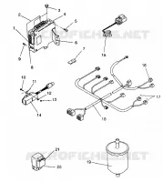 TEILE EFI 500 EFI / 0930674 AND  500 EFI SKS / 0930574 (4922962296038A)