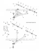 FRONT SUSPENSION CONTROL ARMS
