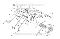 HINTER Drehmomentarm  500 EFI 0952774, EFI SKS 0952574,   EFI SKS PT 09 (4929052905C002)