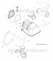 MOTOR, LUFTEINLASS (BUILT 10/23/10 AND AFTER)