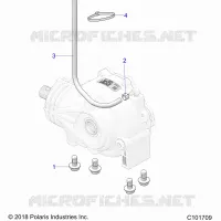 ANTRIEB, GEARCASE MOUNTING, FRONT