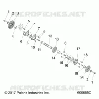 ANTRIEB, JACKSHAFT AND BRAKE DISC