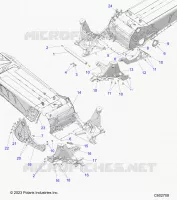 CHASSIS, BULKHEAD ASM.