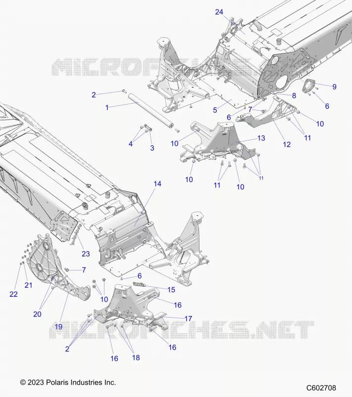 CHASSIS, BULKHEAD ASM.