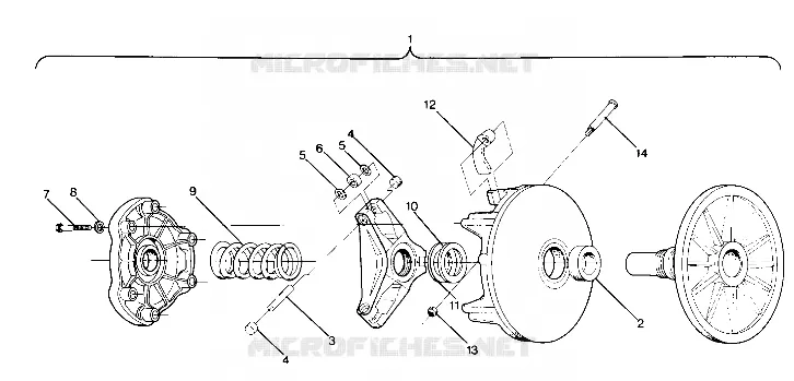 Antriebskupplung LT/LTR (4912711271008A)