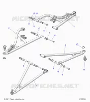 FRONT SUSPENSION CONTROL ARMS