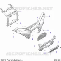FRONTSTOSSSTANGE AND MOUNTING
