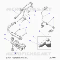 KRAFTSTOFFSYSTEM, RAIL, LINES AND THROTTLE BODY