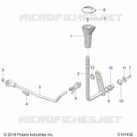 DRIVE TRAIN, GEAR SELECTOR