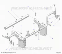 CHASSIS, FRONT RAHMEN ASM. (USA ONLY)