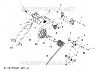 SUSPENSION, HINTER Drehmomentarm