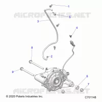 ANTRIEB, FRONT GEARCASE MOUNTING