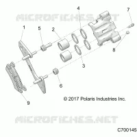 HINTERBREMSE CALIPER