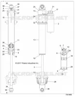 SUSPENSION, FRONT SHOCK INTERNALS