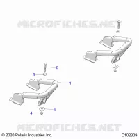 KAROSSERIE HINTEN RACK, HANDGRIPS