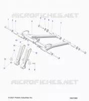 SUSPENSION, FRONT DREHMOMENTARM