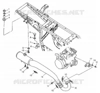 ABGASSYSTEM XPLORER 300 W97CC28C (4939813981A013)