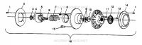 angetriebene Kupplungs XLT TOURING  0973357 and EUROPEAN XLT TOURING  E973357 (4937723772C002)