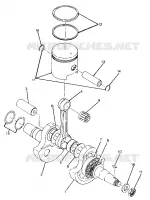 KURBELWELLE AND PISTON ASSEMBLY (4918411841033A)