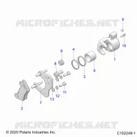 VORDERBREMSE CALIPER