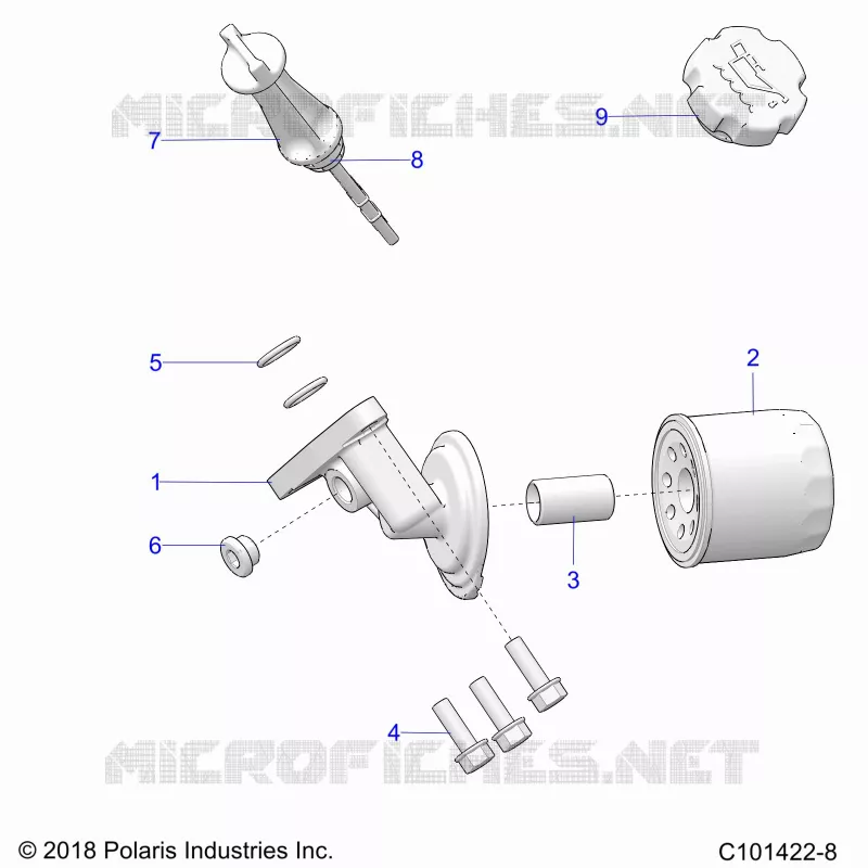 Ã–LFILTER AND DIPSTICK