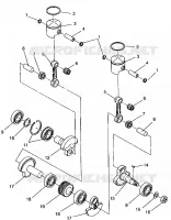 KOLBEN   KURBELWELLE LITE E943433 (49273427340028)