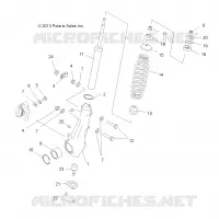 FRONT SUSPENSION STREBE