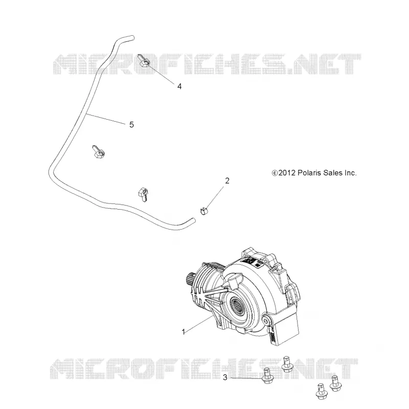 ANTRIEB, FRONT GEARCASE MOUNTING