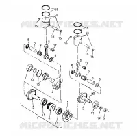 KOLBEN   KURBELWELLE 500 SPX (4922552255037A)