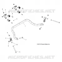 SUSPENSION, HINTER SPREIZE STABILISATOR