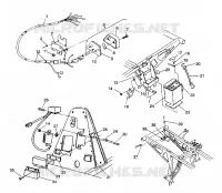 ELEKTRIC/RÜCKLICHT ASSEMBLY SPORTSMAN 4X4 / W938039 (4926382638032A)
