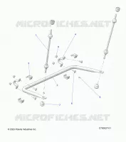 SUSPENSION, REAR STABILISATORSTANGE