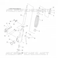 FRONT SUSPENSION STREBE