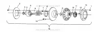 angetriebene Kupplungs XLT TOURING 0963357 and EUROPEAN XLT TOURING E963357 (4931923192C002)