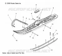LENKUNG, SKI ASM.