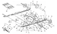 SUSPENSION ASSEMBLY 440 SKS / 0930560 (4922932293020A)