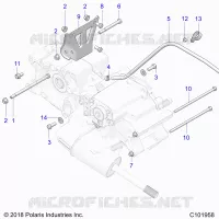 ANTRIEB, MAIN GEARCASE MOUNTING